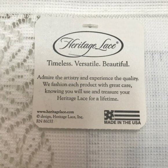 NWT White Heritage Lace "FOR THIS CHILD I HAVE PRAYED" Wall Hanging  (CL Hanger) - Picture 5 of 5